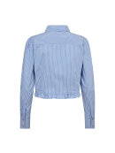 Co`Couture - ADDIECC STRIPE FRILL SHIRT