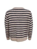 Black Colour - BCDELL STRIPED KNIT CARDIGAN