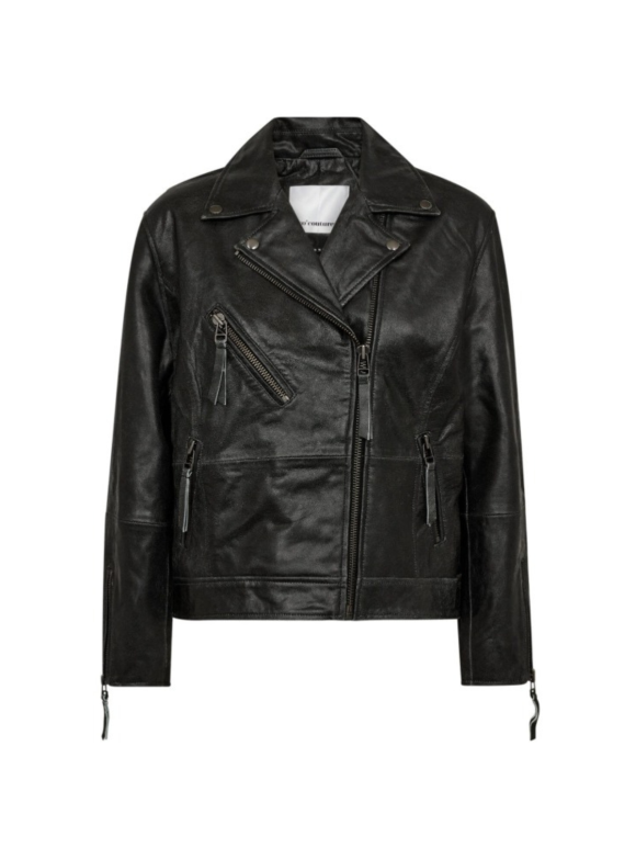 Co`Couture - FLOYDCC CROP LEATHER JACKET