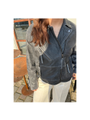Co`Couture - FLOYDCC CROP LEATHER JACKET