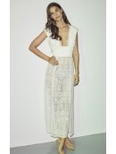 HAUTE L'AMITIÉ - UTOPIA LACE SLIT DRESS