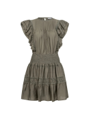Co`Couture - CALLUMCC FRILL PINTUCK DRESS 