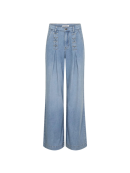 Co`Couture - CINDYCC EYELET WIDE JEANS