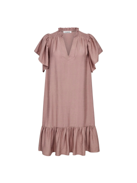 Co`Couture - HERACC CROP SS FRILL DRESS
