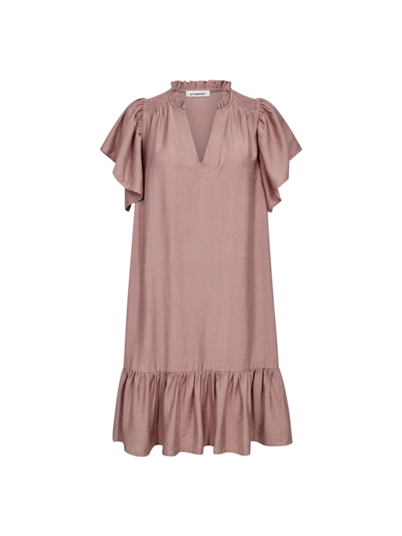 Co`Couture - HERACC CROP SS FRILL DRESS