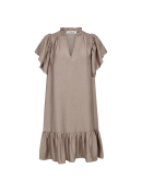 Co`Couture - HERACC CROP SS FRILL DRESS