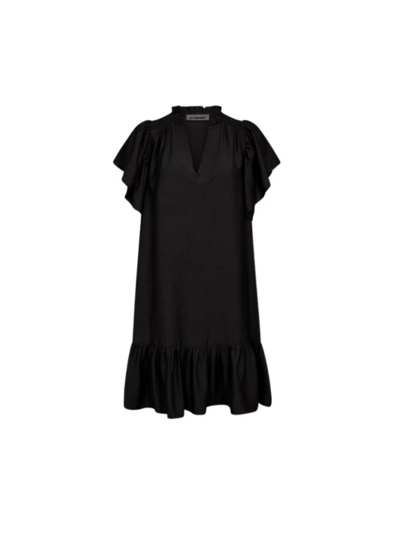 Co`Couture - HERACC CROP SS FRILL DRESS
