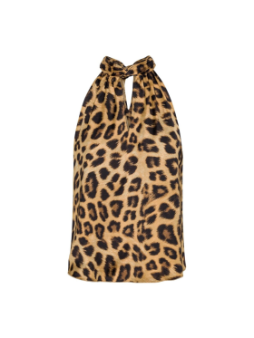 Karmamia Copenhagen - AVA TOP - LEOPARD