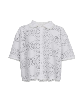 Black Colour - BCMILOS LACE BLOUSE