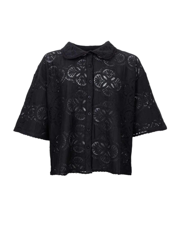 Black Colour - BCMILOS LACE BLOUSE