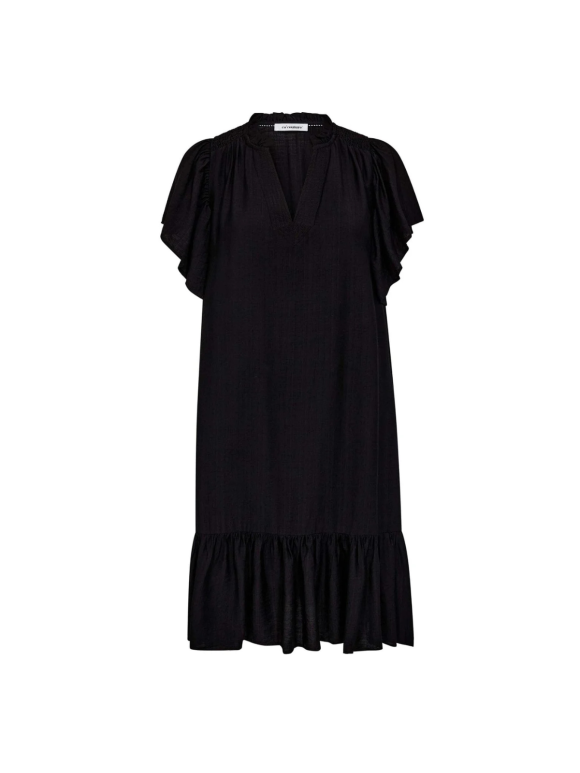 Co`Couture - HERACC CROP SS FRILL DRESS