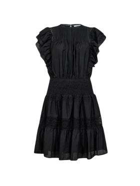 Co`Couture - CALLUMCC FRILL PINTUCK DRESS 