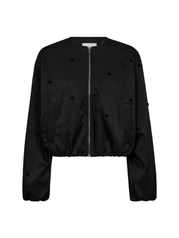 Co`Couture - CLOVERCC DOT BALLOON JACKET