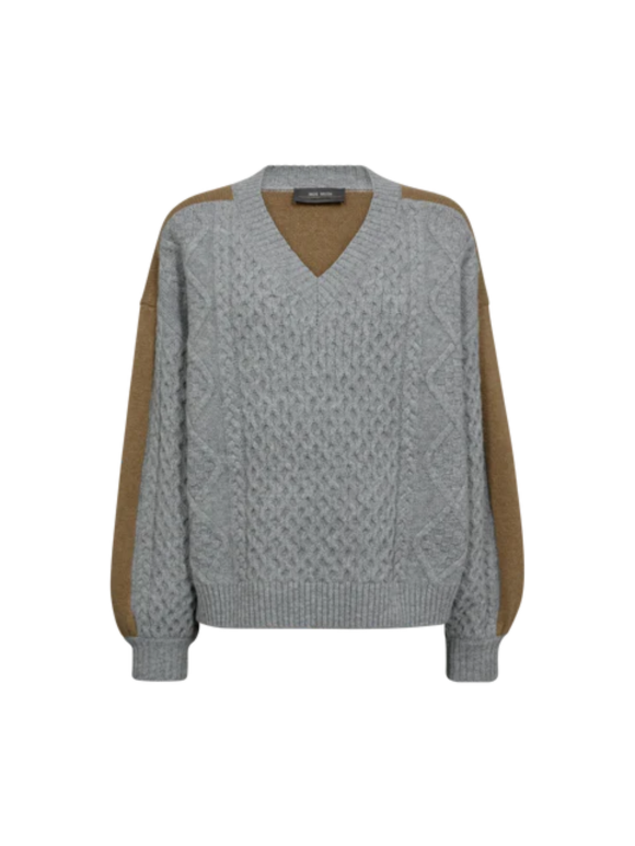 Mos Mosh - MMBETH OTTILI V-NECK KNIT