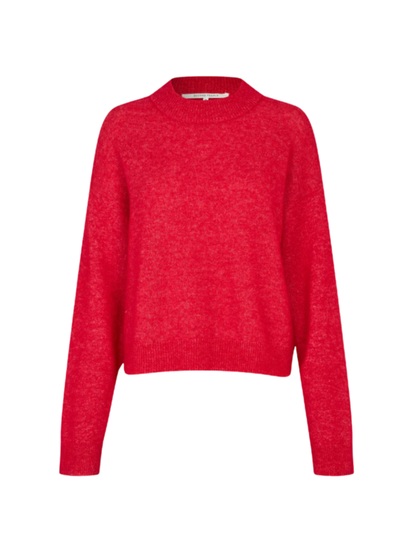 SECOND FEMALE - BROOK KNIT DROP SHOULDER O-NECK