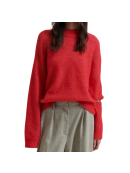 SECOND FEMALE - BROOK KNIT DROP SHOULDER O-NECK