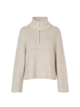 SECOND FEMALE - GERDA KNIT ZIP COLLAR