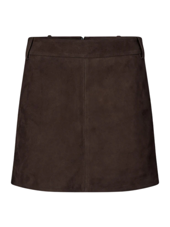 SECOND FEMALE - NOORMIE SUEDE MINI SKIRT