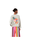 Lollys Laundry - SYDNEYLL COCKATOO SWEATSHIRT