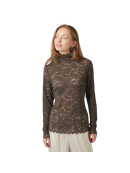 Neo Noir - LIZA LACEFLOWER BLOUSE