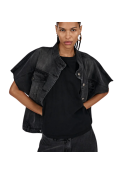RABENS SALONER - DENIM VEST JACKET - MIR