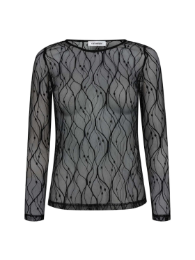 Co`Couture - MERCYCC MESH O-BLOUSE