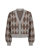 Co`Couture - ROWCC CHECK CARDIGAN