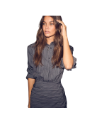 HAUTE L'AMITIÉ - PIN SET SHIRT DRESS