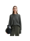 SECOND FEMALE - BROOK KNIT DROP SHOULDER O-NECK