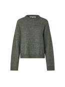 SECOND FEMALE - BROOK KNIT DROP SHOULDER O-NECK