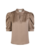 Neo Noir - ROELLA HEAVY SATEEN BLOUSE