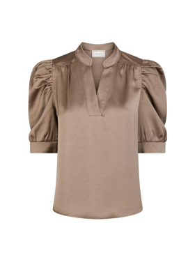 Neo Noir - ROELLA HEAVY SATEEN BLOUSE