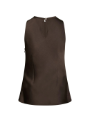 Neo Noir - CELINA HEAVY SATEEN TOP Neo Noir - CELINA HEAVY SATEEN TOP