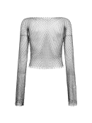 Co`Couture - KRYSTALCC NET BLOUSE