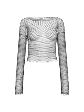 Co`Couture - KRYSTALCC NET BLOUSE