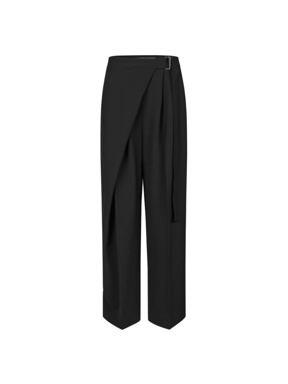 SECOND FEMALE - FIQUE WRAP TROUSERS SECOND FEMALE - FIQUE WRAP TROUSERS