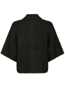 Neo Noir - BENUTA FLUFFY KNIT CARDIGAN Neo Noir - BENUTA FLUFFY KNIT CARDIGAN