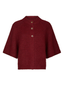 Neo Noir - BENUTA FLUFFY KNIT CARDIGAN Neo Noir - BENUTA FLUFFY KNIT CARDIGAN