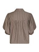 Neo Noir - ETTA SOFT STRIPE STONE SHIRT Neo Noir - ETTA SOFT STRIPE STONE SHIRT