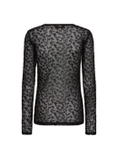 Mos Mosh - MMLORETTA MONO MESH BLOUSE