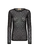 Mos Mosh - MMLORETTA MONO MESH BLOUSE
