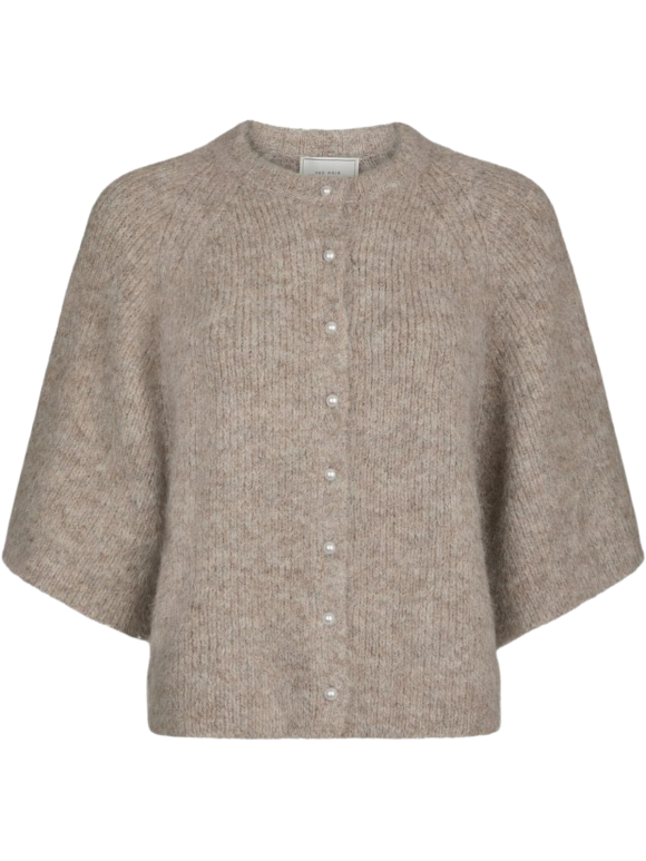 Neo Noir - AMAYA FLUFFY KNIT CARDIGAN