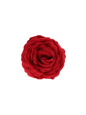 BY STÆR - DAISY HÅRKLEMME - STOR RØD