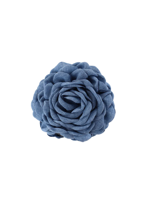 BY STÆR - DAISY HÅRKLEMME - STOR DENIM