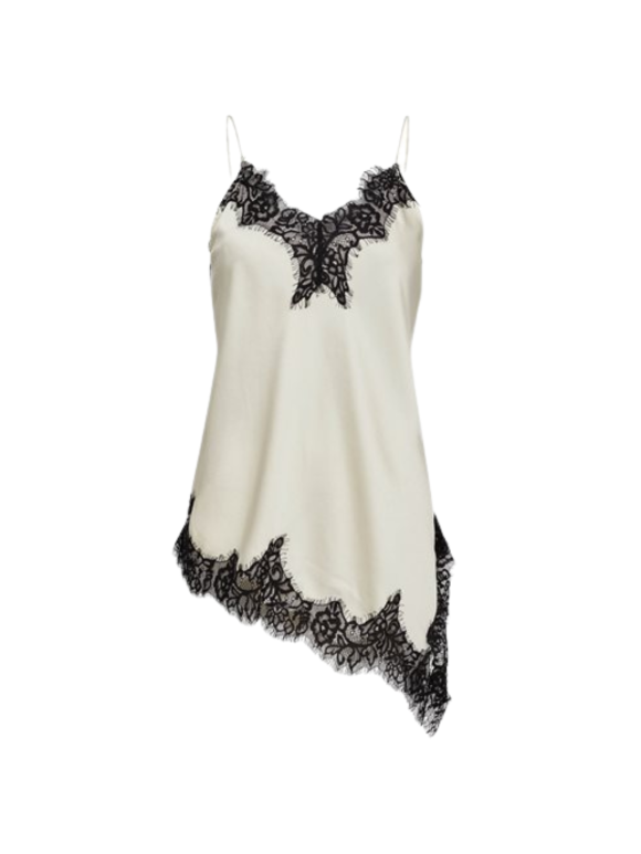HAUTE L'AMITIÉ - NAOMI ASYM CONTRAST LINGERIE TOP