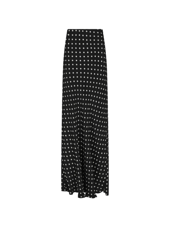 Neo Noir - VISO CREPE DOT SKIRT Neo Noir - VISO CREPE DOT SKIRT