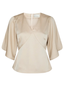 Neo Noir - REMANA HEAVY SATEEN BLOUSE