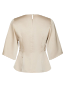 Neo Noir - REMANA HEAVY SATEEN BLOUSE