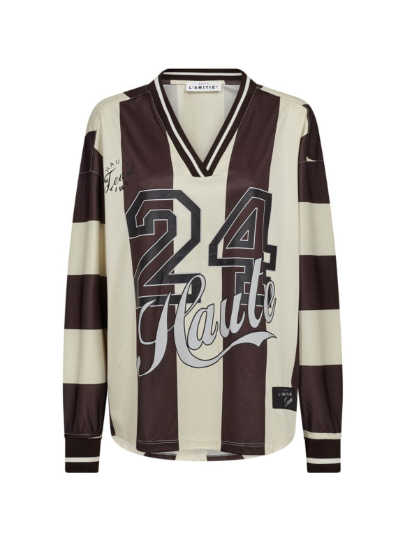 HAUTE L'AMITIÉ - HAUTE 24 STRIPE BLOUSE