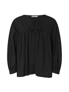 RABENS SALONER - COTTON FULL SLEEVE BLOUSE - EIKE